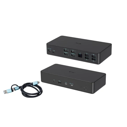 USB 3.0/USB-C/TB 3 PRO DUAL 4K DISPLAY DOCKING STATION GEN2 PD