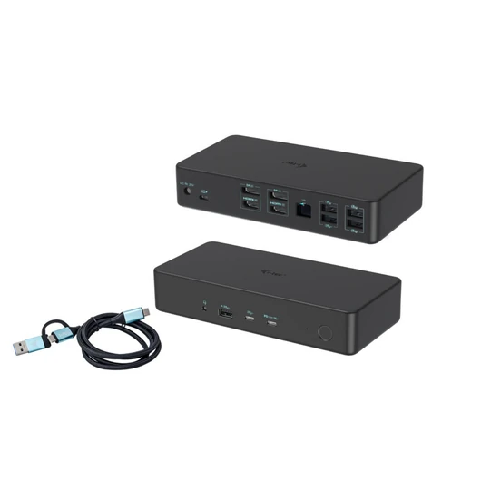 USB 3.0/USB-C/TB 3 PRO DUAL 4K DISPLAY DOCKING STATION GEN2 PD