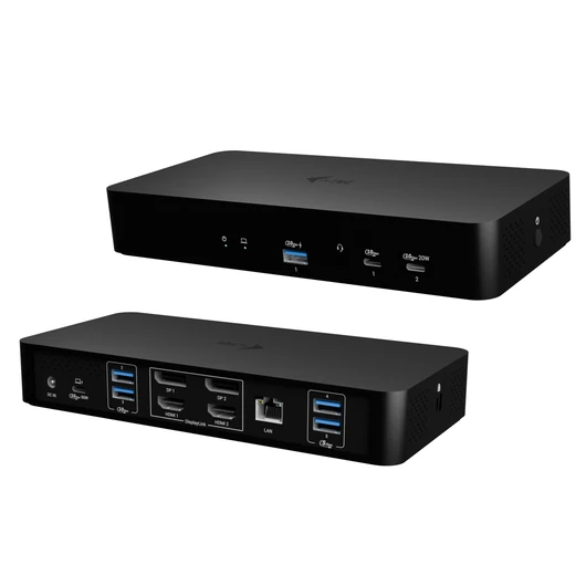 I-TEC UNIVERSAL INTELLIGENT DUAL DISPLAY DOCKING STATION POW