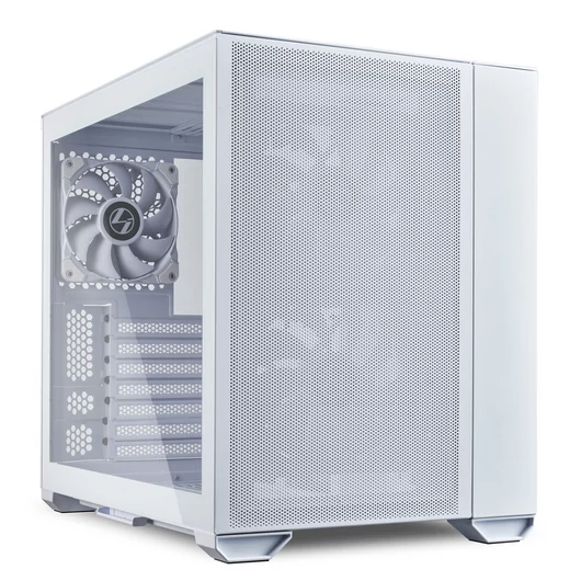 Számítógépház Lian Li PC-O11 Air Mini ATX Fehér Edzett üveg