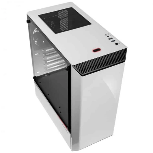 Számítógépház PHANTEKS Eclipse P300 ATX Edzett üveg Fehér