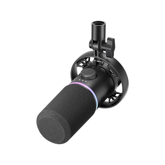 BOYA Mikrofon - CastMic S60 (USB, LED, fekete)