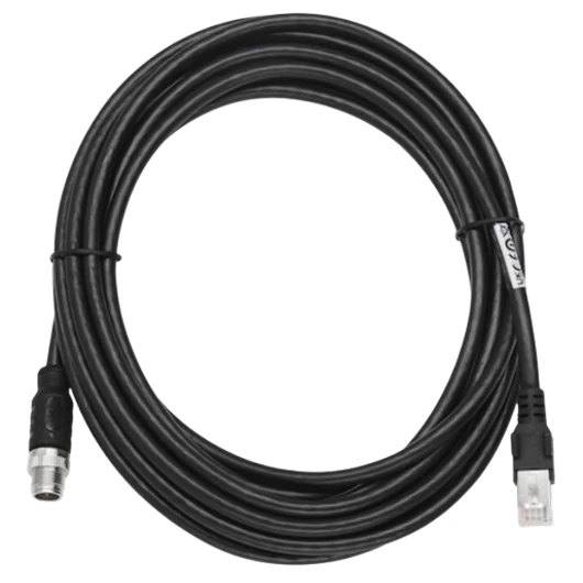 CABLE ETHERNET 5M X-CODED M12 TO RJ45 STANDARD FLEX