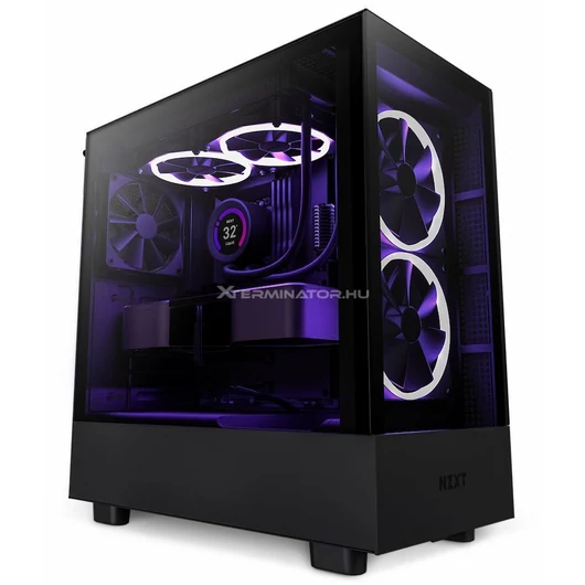 Ház NZXT H5 Elite fekete mATX