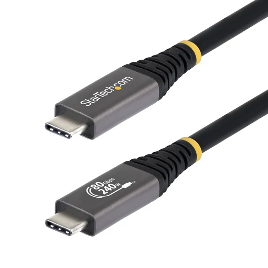 50CM USB4 CABLE USB-C 80GBPS CERTIFIED 8K120/DP2.1/240W/80GBP