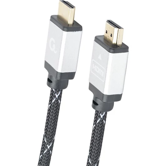 Gembird Select Plus HDMI 2.0 Ethernet -> HDMI 2.0 Ethernet M / M video kábel 2m fekete-szürke