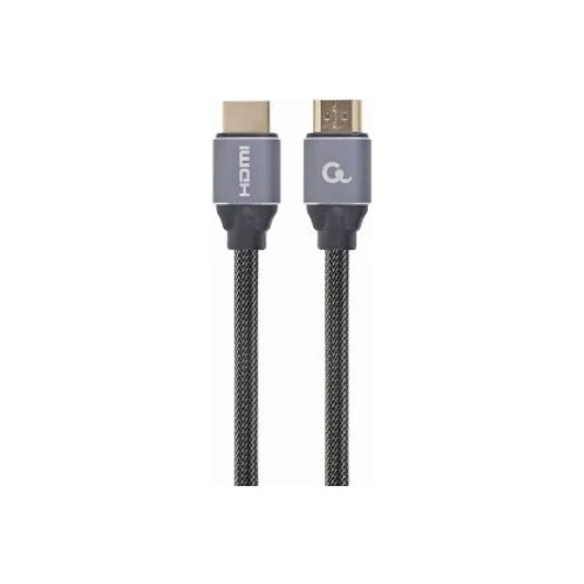 Gembird Premium HDMI 2.0 Ethernet -> HDMI 2.0 Ethernet M / M video kábel 1m fekete-szürke