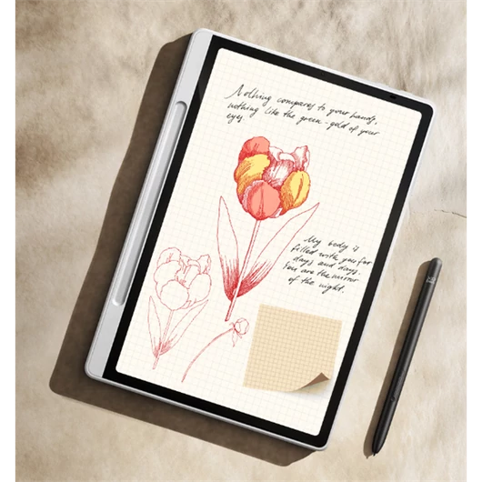 XP-PEN Grafikus kijelző - Magic Note Pad (10,9", IPS, 400nit, 1920x1200, 5080LPI, PS16384, Android 14, 6GB, 128GB, wifi)