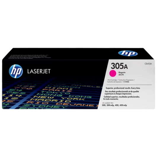 HP CE413A Toner Magenta 2.600 oldal kapacitás No.305A HP