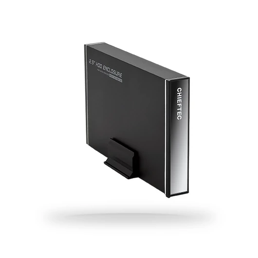 CHIEFTEC Külső Ház 2.5" SATA, USB 3.0, Álló, fekete