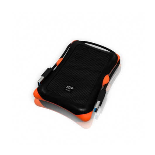 HDD EXT Silicon Power Armor A30 USB3.0 1TB Fekete/Narancs