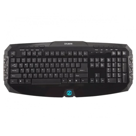 Zalman multimédiás billentyűzet USB ZM-K300M (ENG)