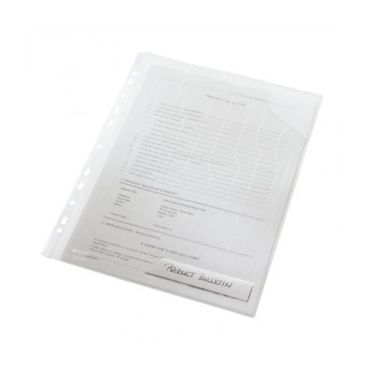 Genotherm, "L", lefűzhető, A4, 200 mikron, LEITZ "CombiFile", áttetsző (5 db)