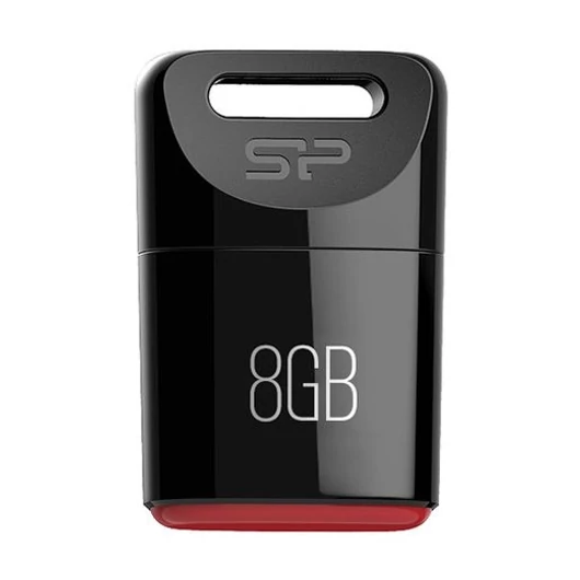 Pendrive 8GB Silicon Power Touch T06 Black USB2.0