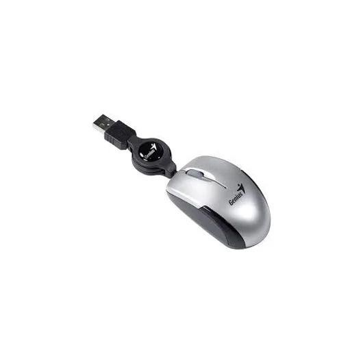 GENIUS MOUSE Micro Traveler V2 Silver USB