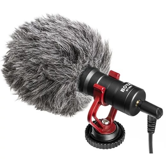 BOYA BY-MM1 Univerzális Mini videomikrofon