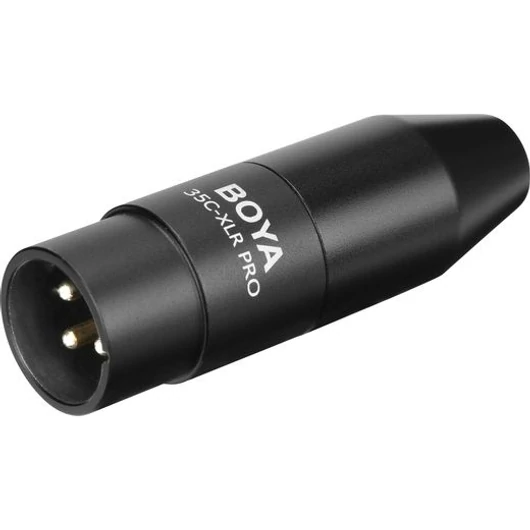 BOYA 35C-XLR PRO 3,5mm Mini Jack -> XLR PRO átalakító