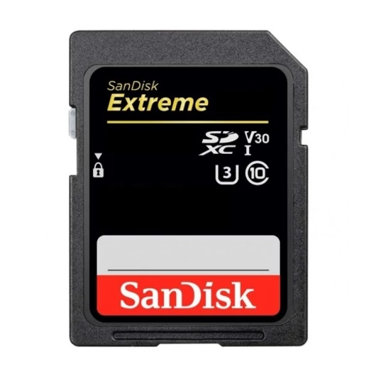 SANDISK Extreme SDXC 180/90MB/s UHS-I U3 V30 128GB