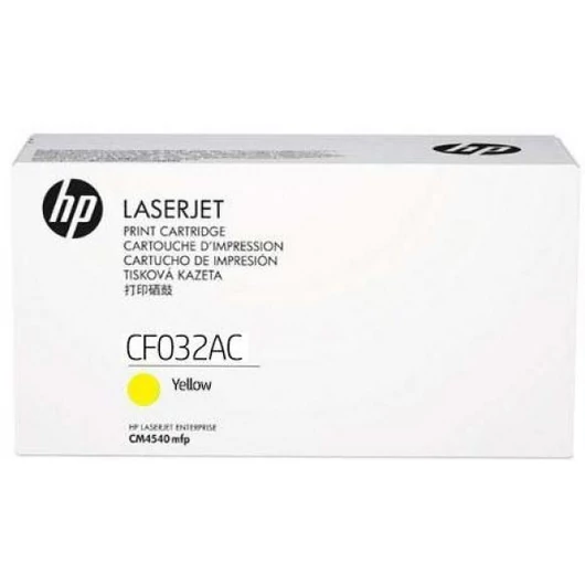 HP CF032AC Szerződéses Toner Yellow 12,5k HP