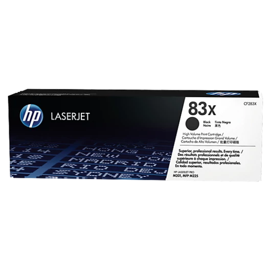 HP CF283X Toner Black 2.200 oldal kapacitás No.83X HP