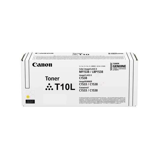 Canon T10L Toner Yellow 5.000 oldal kapacitás Canon