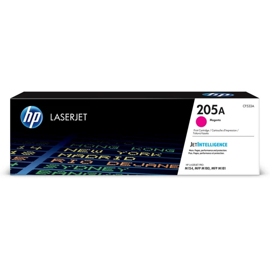 HP CF533A Toner Magenta 900 oldal kapacitás No.205A HP