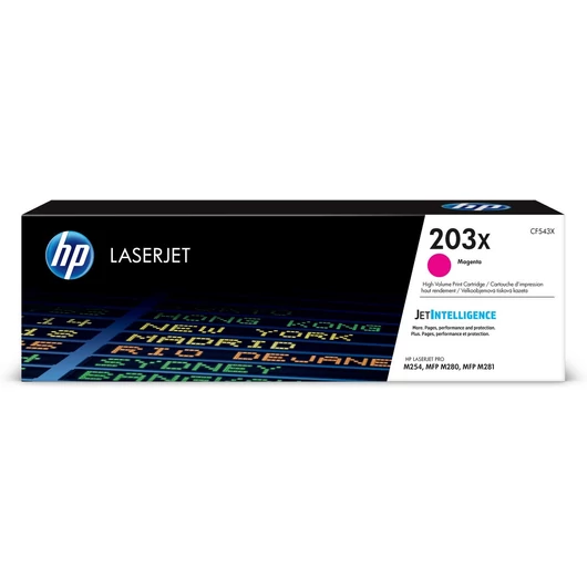 HP CF543X Toner Magenta 2.500 oldal kapacitás No.203X HP
