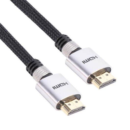 VCOM KÁBEL HDMI (APA-APA) 10M (V1.4, 19M/M, 3D) FEKETE-EZÜST