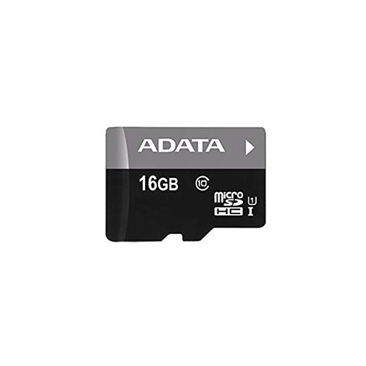 ADATA Memóriakártya MicroSDHC 16GB + Adapter UHS-I CL10 (50 / 10)