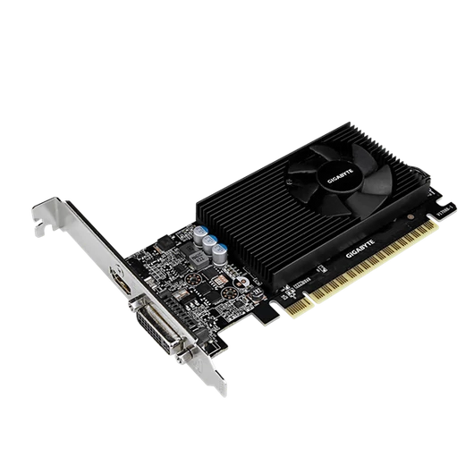 GIGABYTE Videokártya PCI-Ex16x nVIDIA GT 730 2GB DDR5