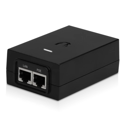 UBiQUiTi POE Adapter 2x1000Mbps, 48VDC @ 0.5A - POE-48-24W-G