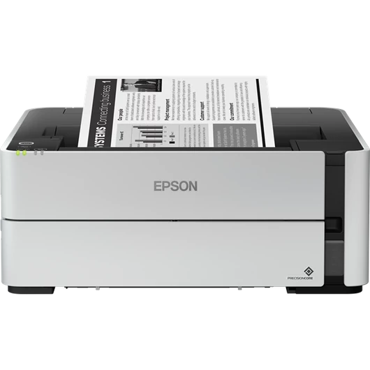 EPSON Tintasugaras nyomtató - EcoTank M1170 (A4, 1200x2400 DPI, 39 lap / perc, USB / LAN / Wifi)