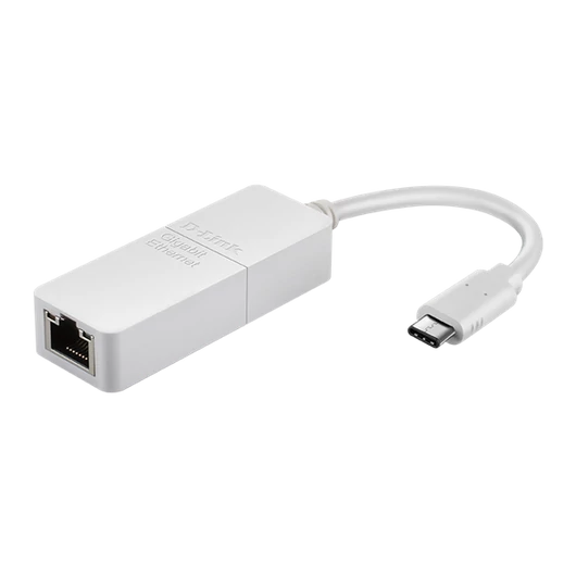 D-LINK Átalakító USB Type-C to Ethernet Adapter 1000Mbps, DUB-E130