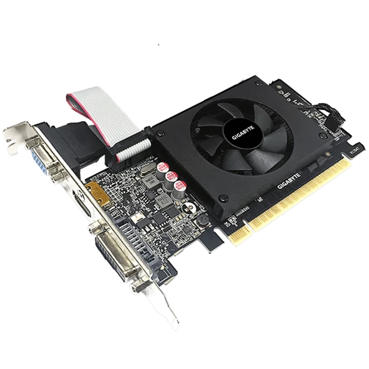 GIGABYTE Videokártya PCI-Ex16x nVIDIA GT 710 2GB DDR5