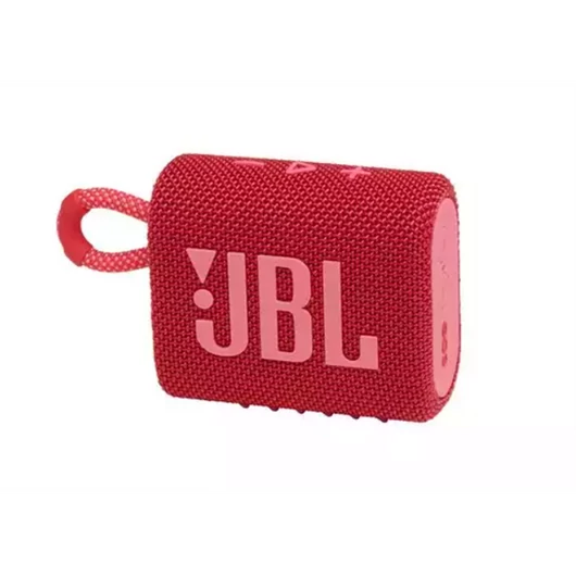 JBL GO 3 JBLGO3RED, Portable Waterproof Speaker - bluetooth hangszóró, vízhatlan, piros