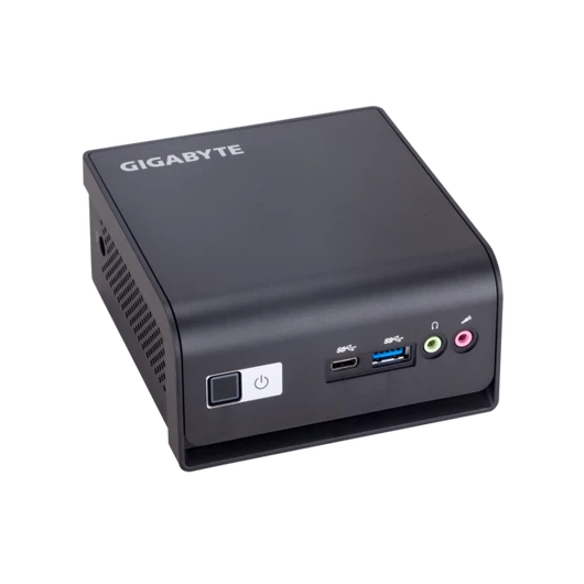 GIGABYTE PC BRIX, Intel Celeron N4500 2.8 GHz, HDMI, MiniDisplayport, LAN, WIFI, Bluetooth, 2,5" HDD hely, USB 3.0