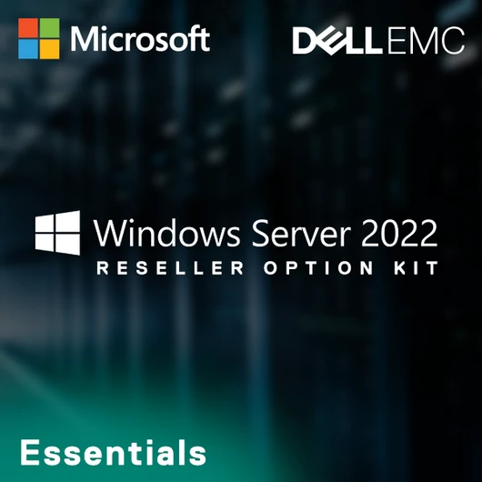 DELL EMC szerver SW - ROK Windows Server 2022 ENG, Essentials Edition, 25 CAL, 64bit OS.