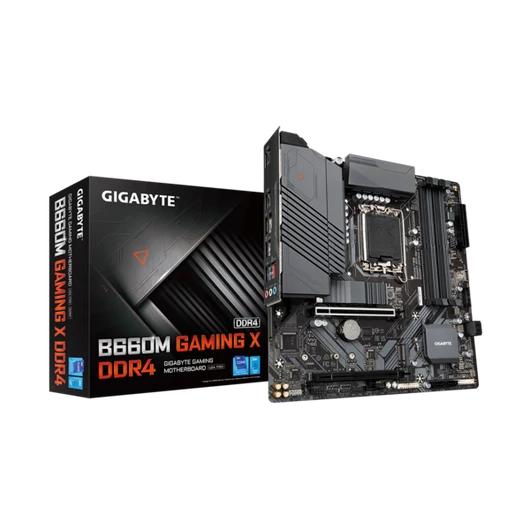 GIGABYTE Alaplap S1700 B660M GAMING X DDR4 INTEL B660, mATX