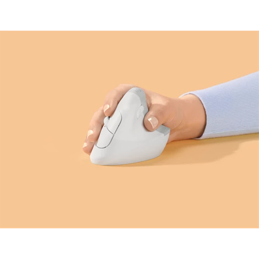 LOGITECH Egér - LIFT Vertical Ergonomic Bluetooth Optikai, Piszkosfehér OEM