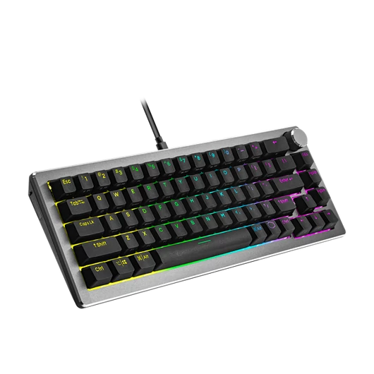 COOLER MASTER Vezetékes Billentyűzet CK720 65% RGB Mechanikus Gaming, Red Switch, magyar