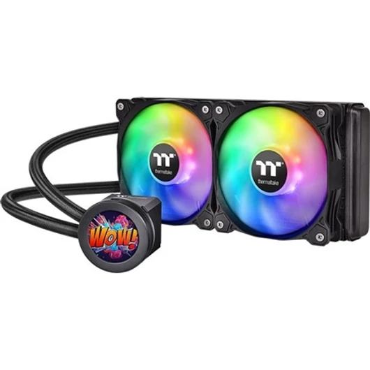 Thermaltake Floe Ultra 240 RGB All-In-One  processzor vízhűtő fekete