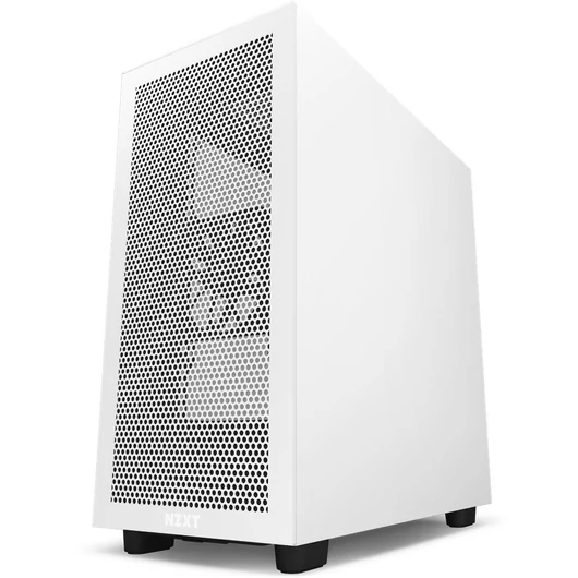 NZXT H7 Flow táp nélküli ablakos ház matt fehér-fekete (CM-H71FG-01)