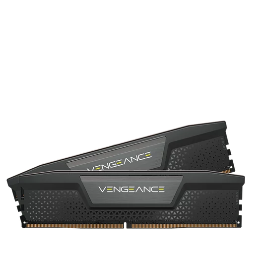 CORSAIR Memória VENGEANCE DDR5 32GB 6000MHz CL38 INTEL (Kit of 2), fekete