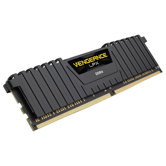 CORSAIR DDR4 8GB (1x8GB) 3000MHz Vengeance LPX RAM, fekete