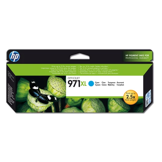 HP CN626AE Tintapatron Cyan 6.600 oldal kapacitás No.971XL HP