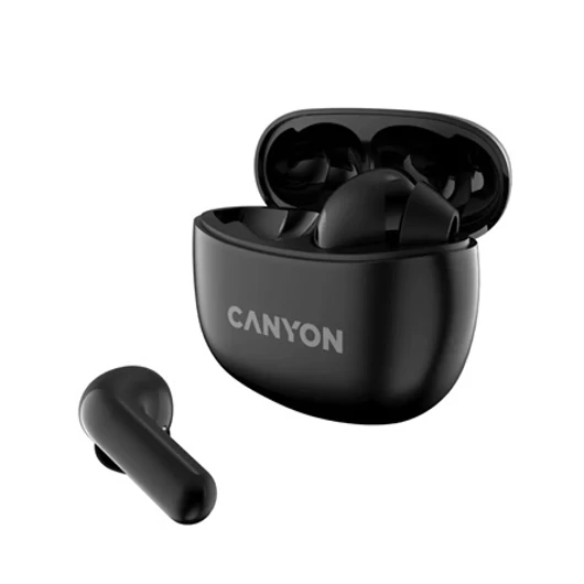 Canyon TWS-5 True Wireless vízálló fülhallgató headset fekete