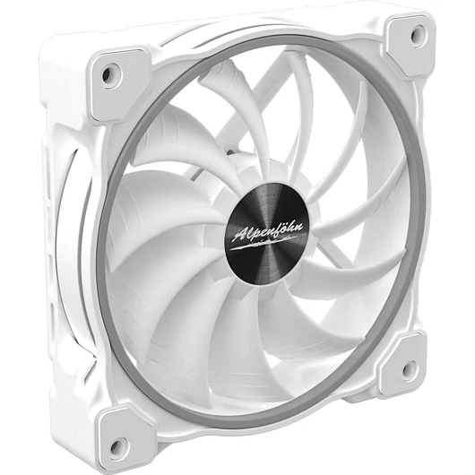 Ventilátor Alpenföhn Wing Boost 3 ARGB High Speed PWM 12cm Fehér 3db-os