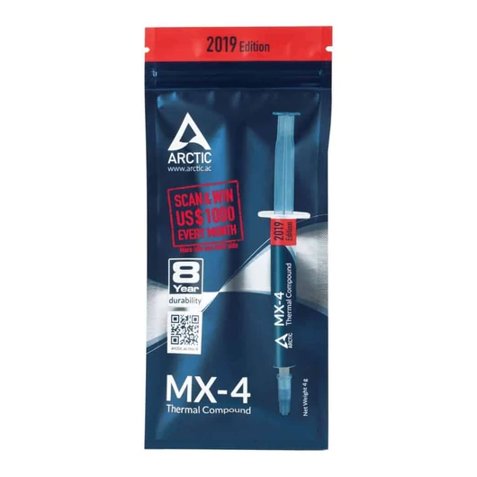 Hűtőpaszta Arctic MX-4 2019 Edition 4g