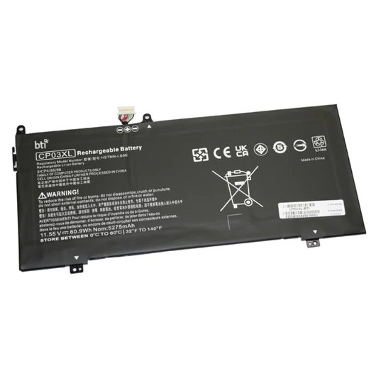 BTI 11.55V 60WHR LITHIUM-ION BATTERY FOR X360 LAPTOP