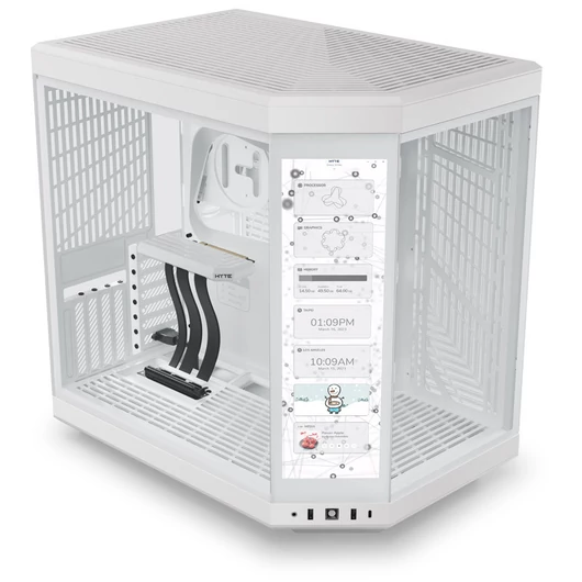 Számítógépház Hyte Y70 ATX Edzett üveg Fehér